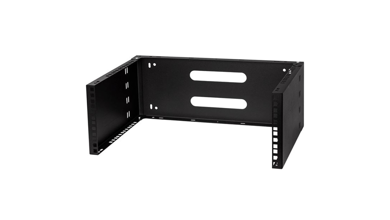 Uchwyt ścienny do urządzeń RACK 19 cali 4U 330mm czarny