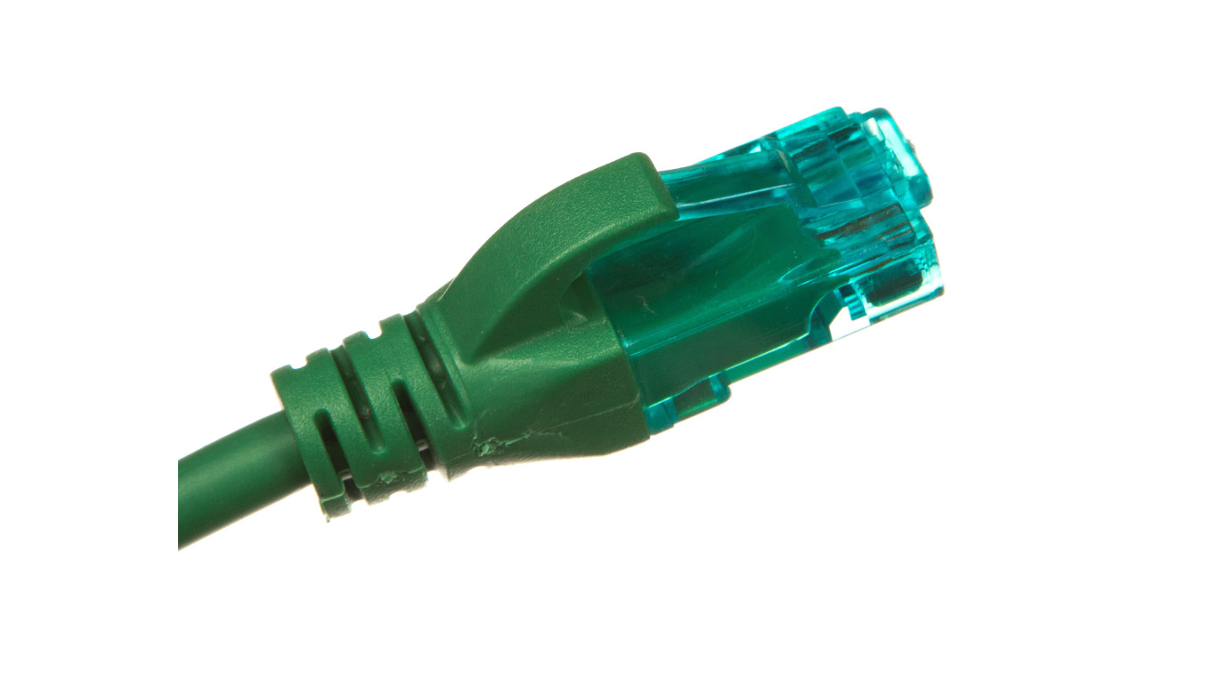 Kabel krosowy (Patch Cord) U/UTP kat.5e zielony 2m DK-1512-020/G