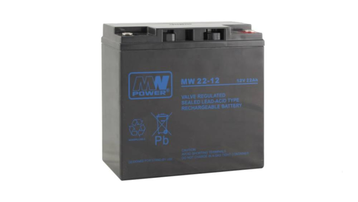 Akumulator MW 22-12 22Ah 12V do UPS, wysoka jakość