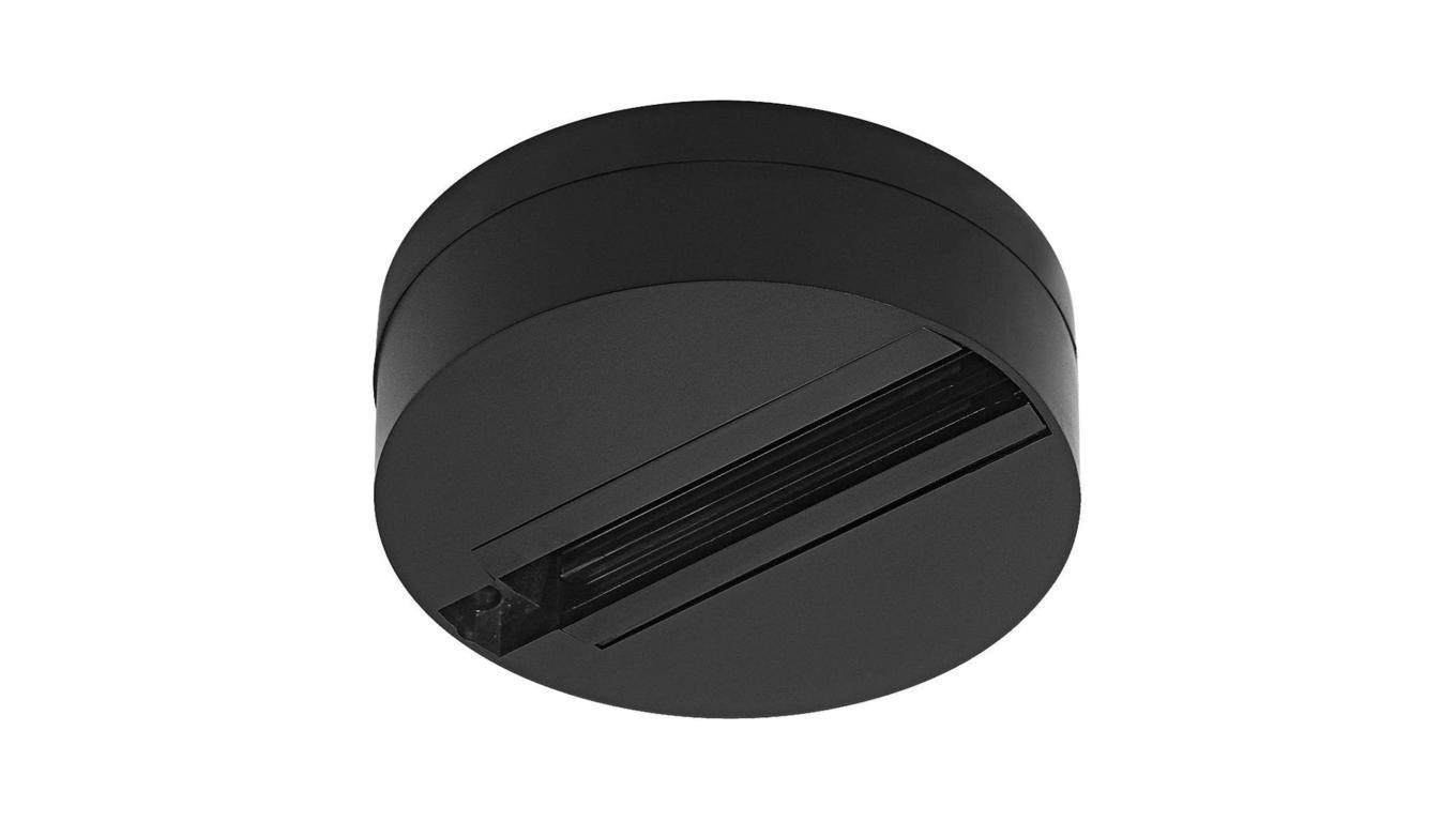 Adapter Baza do Montażu Lamp Szynowych Reflektorów Jednofazowych Czarny LUMILED