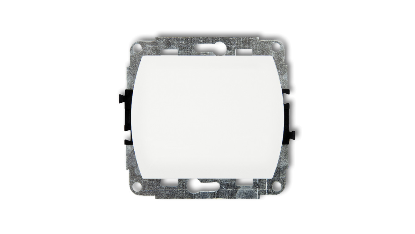 TREND Łącznik jednobiegunowy biały WP-1