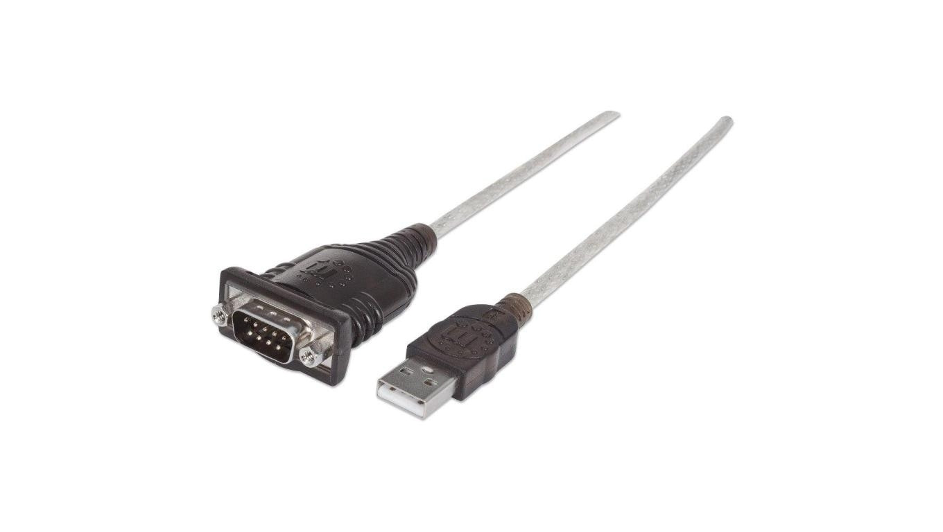 Konwerter Adapter USB na RS232/COM/DB9 M/M na Kablu 45cm