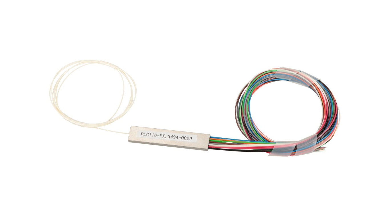 Splitter 900um, 1m, bez złącz Extralink 1:16 PLC