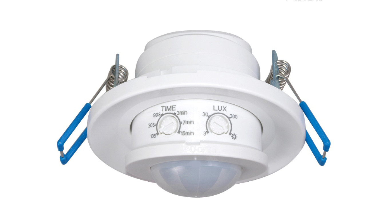 Czujnik ruchu pir na podczerwień do zabudowy Maclean Energy MCE130 zasięg 6m, 800W (lampy żarowe) 400W