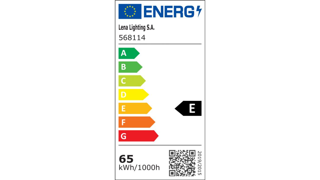 Oprawa uliczna CORONA 2 LED BASIC 65W 7050lm 857 IP66 I kl. PRZEWÓD 0,2m SP10kV 568114, 5 LAT GWARANCJI