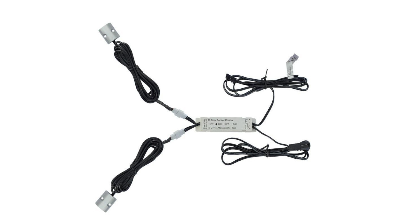 Czujnik sensor do drzwi DOOR-2 30W/60W 12V/24VDC włącznik bezdotykowy drzwiowy podwójny