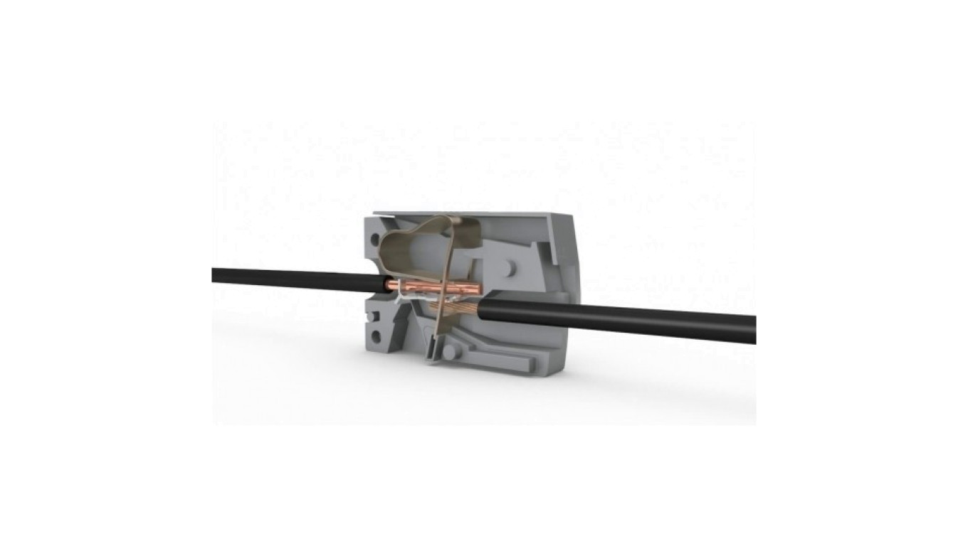 Szybkozłączka przelotowa 2x 1,0-2,5mm2 uniwersalna (na drut / na linkę) 400V/24A ORYGINALNA woreczek 10szt. 224-101