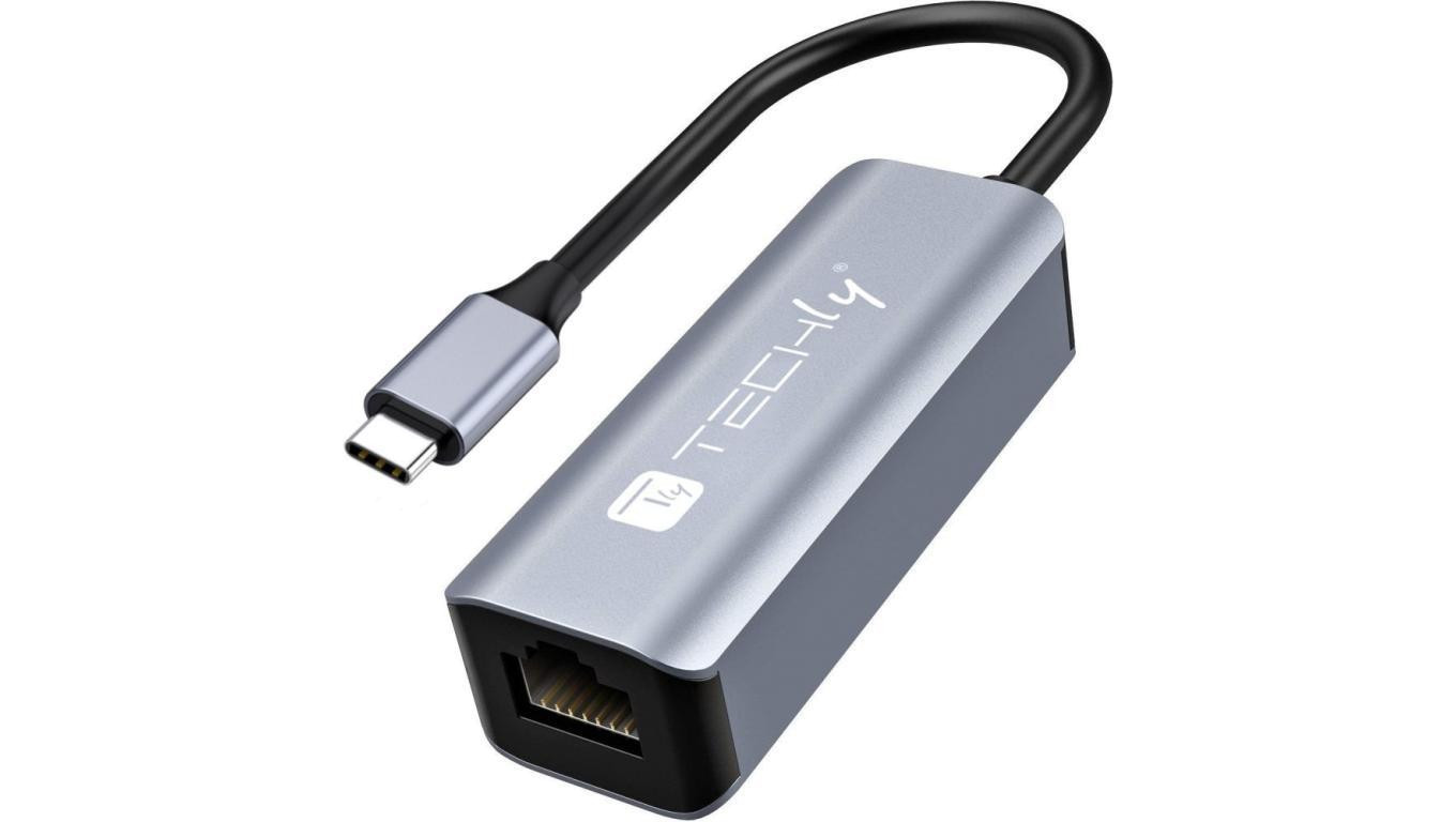 karta sieciowa adapter USB-C 3.1 Gigabit Ethernet RJ45 IDATA USB-ETGIGA-CA