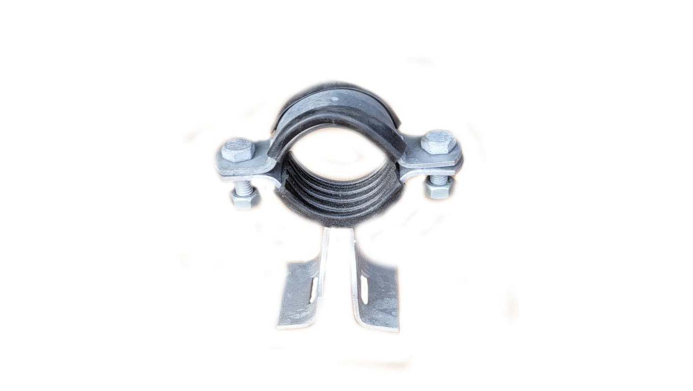 Uchwyt kabla rury UD 50 EPV na taśmę, słup wirowany