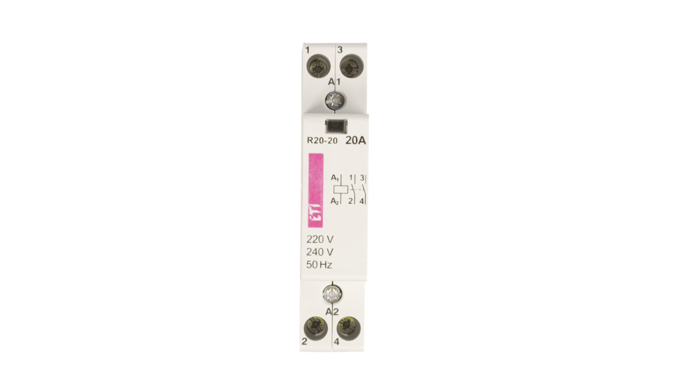 Stycznik modułowy 20A 230V AC 2Z 0R R 20-20 002461210