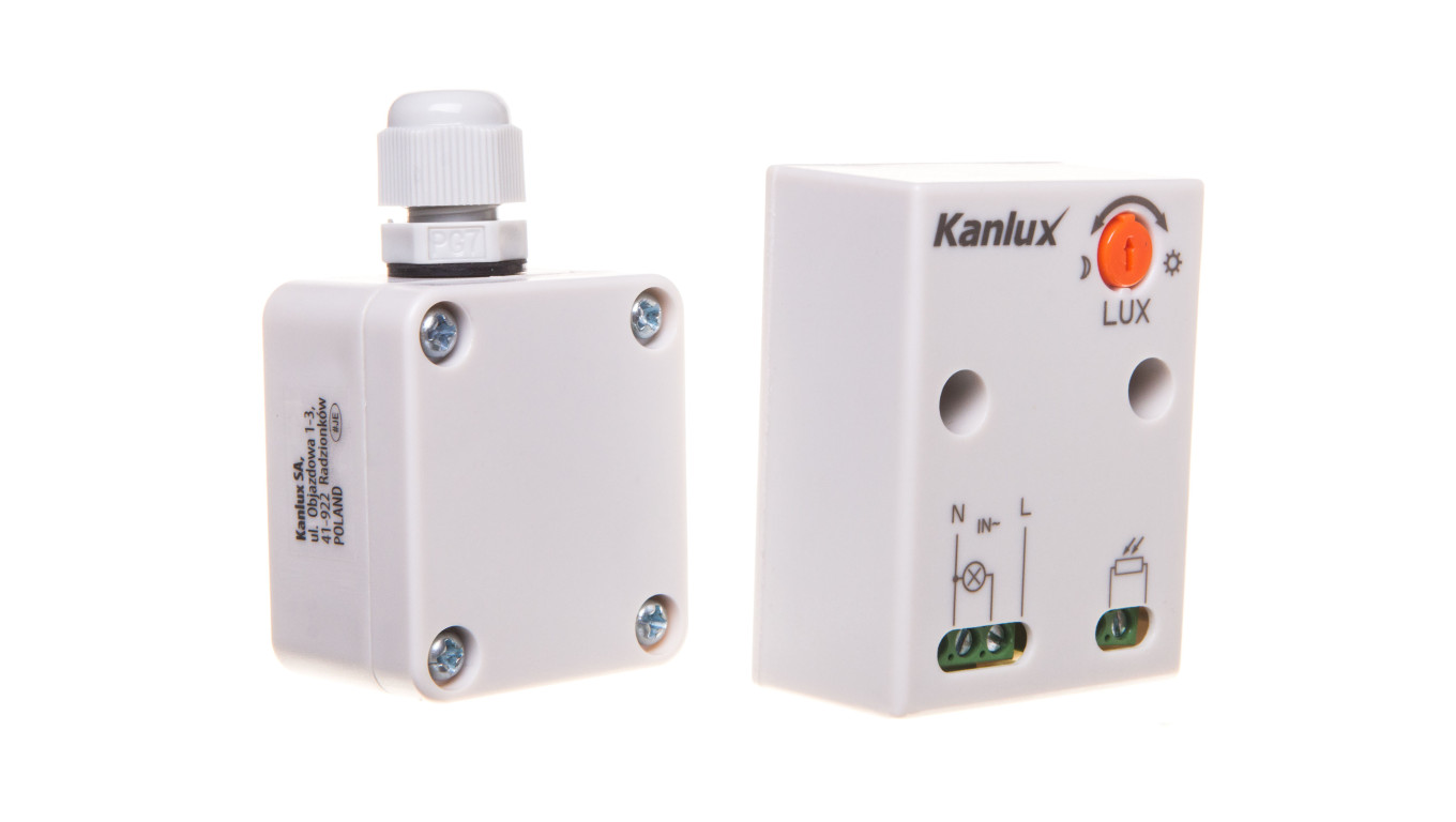 Automat zmierzchowy Przekaźnik AZ-10A 230V 20Lx IP20/65 22371