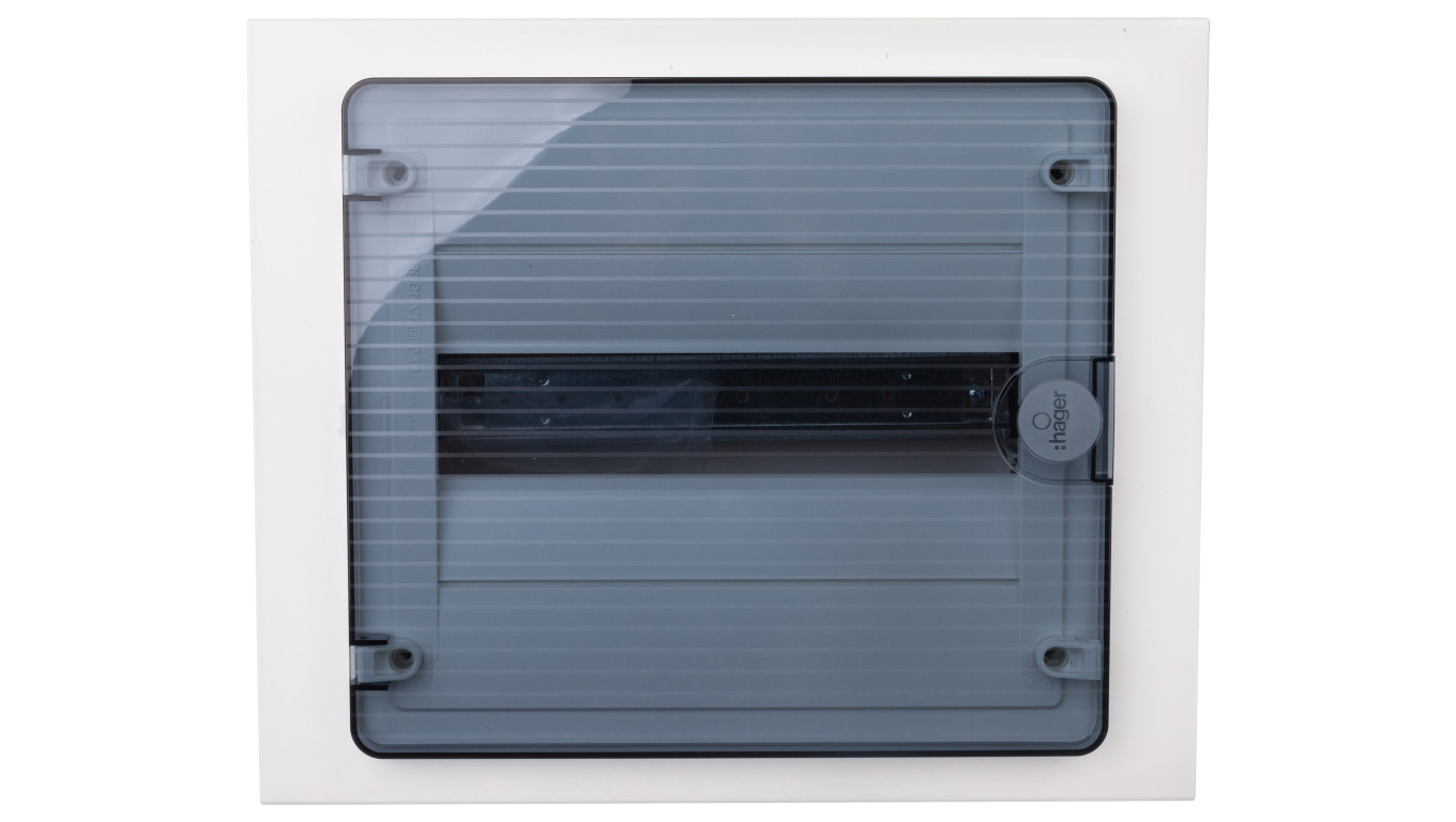 Rozdzielnica modułowa 1x12 podtynkowa IP40 Golf (drzwi transparentne) VF112TD