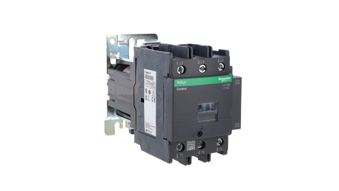 TeSys Deca Stycznik mocy 95A 3P 24V DC 1Z 1R LC1D95BD
