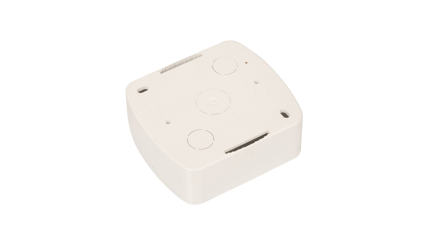 Simon Akord Puszka natynkowa pojedyncza biała APN1/11