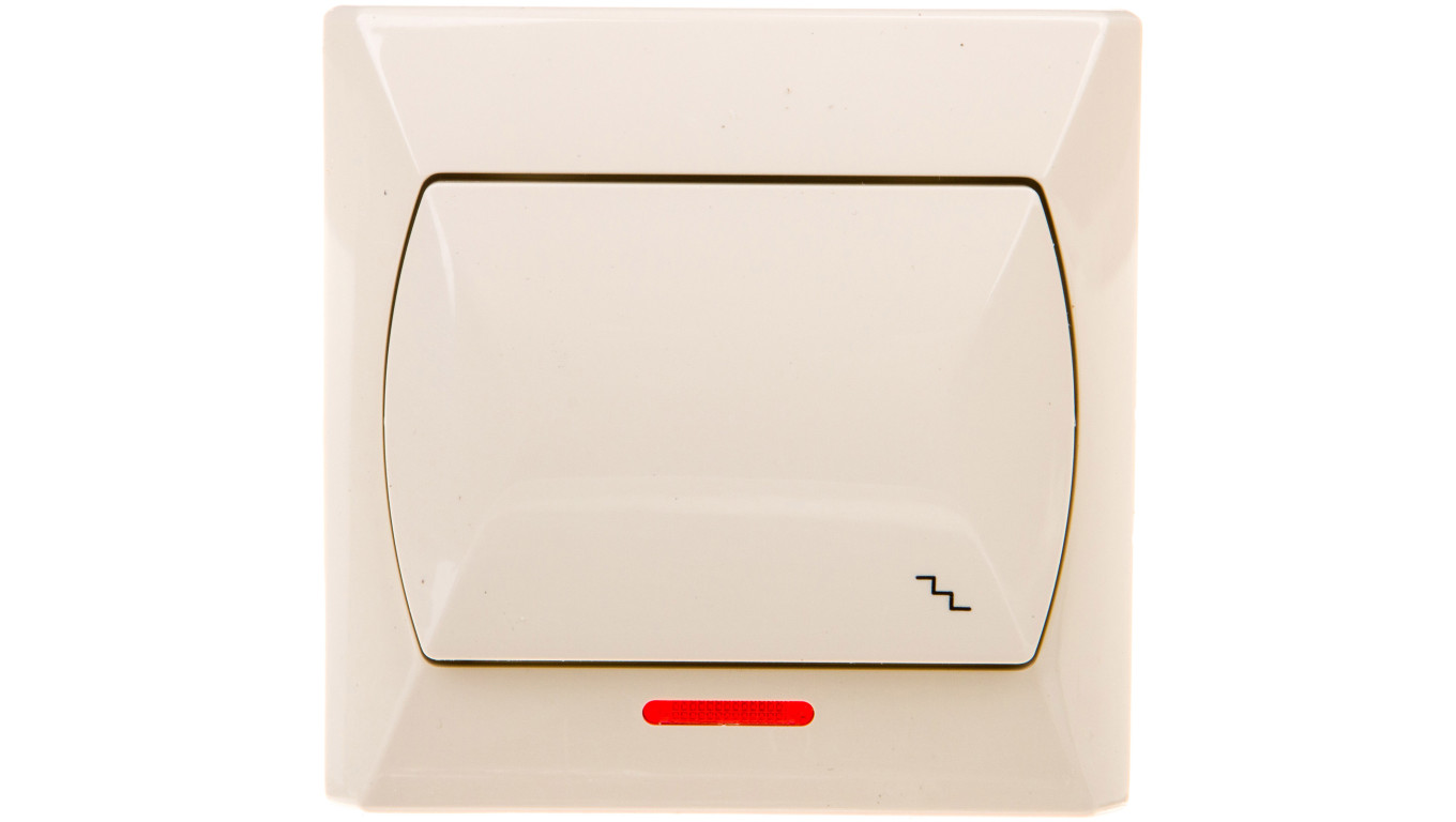 AKCENT Łącznik schodowy z podświetleniem beżowy ŁP-3AS/01