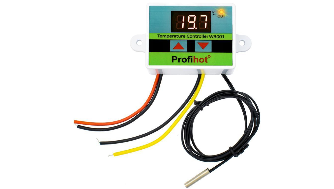 TERMOSTAT ELEKTRONICZNY REGULATOR TEMPERATURY 12V