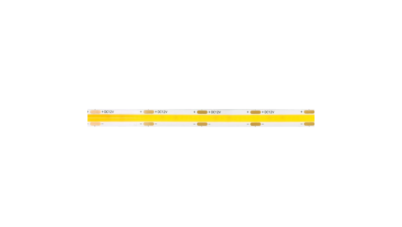 Taśma LED COB WW 3000K 480diod/m IP20 45W 9W/m /5m/ EC79929