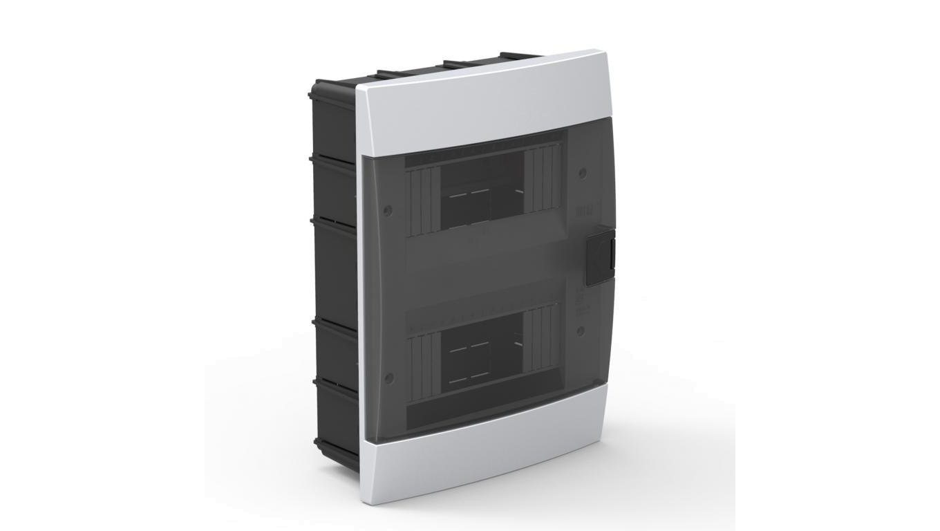 Rozdzielnica podtynkowa 16-modułowa 215x290,5x110mm biała dymna 600.000.161 HOROZ ELECTRIC