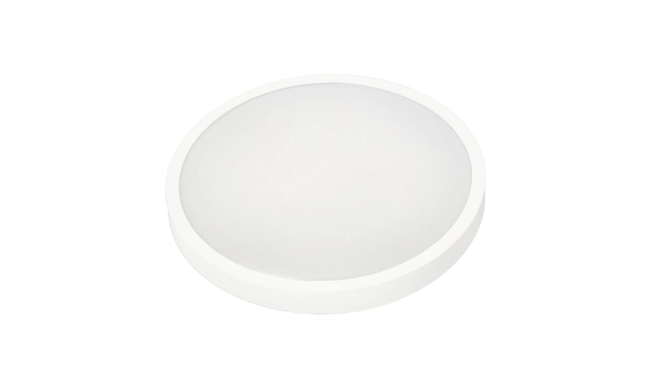 Plafon PERETI LED 18W biały pierścień 29,5cm, 3000K barwa ciepła, 1800lm, IP44, 220-240V EDO777610 EDO Solutions