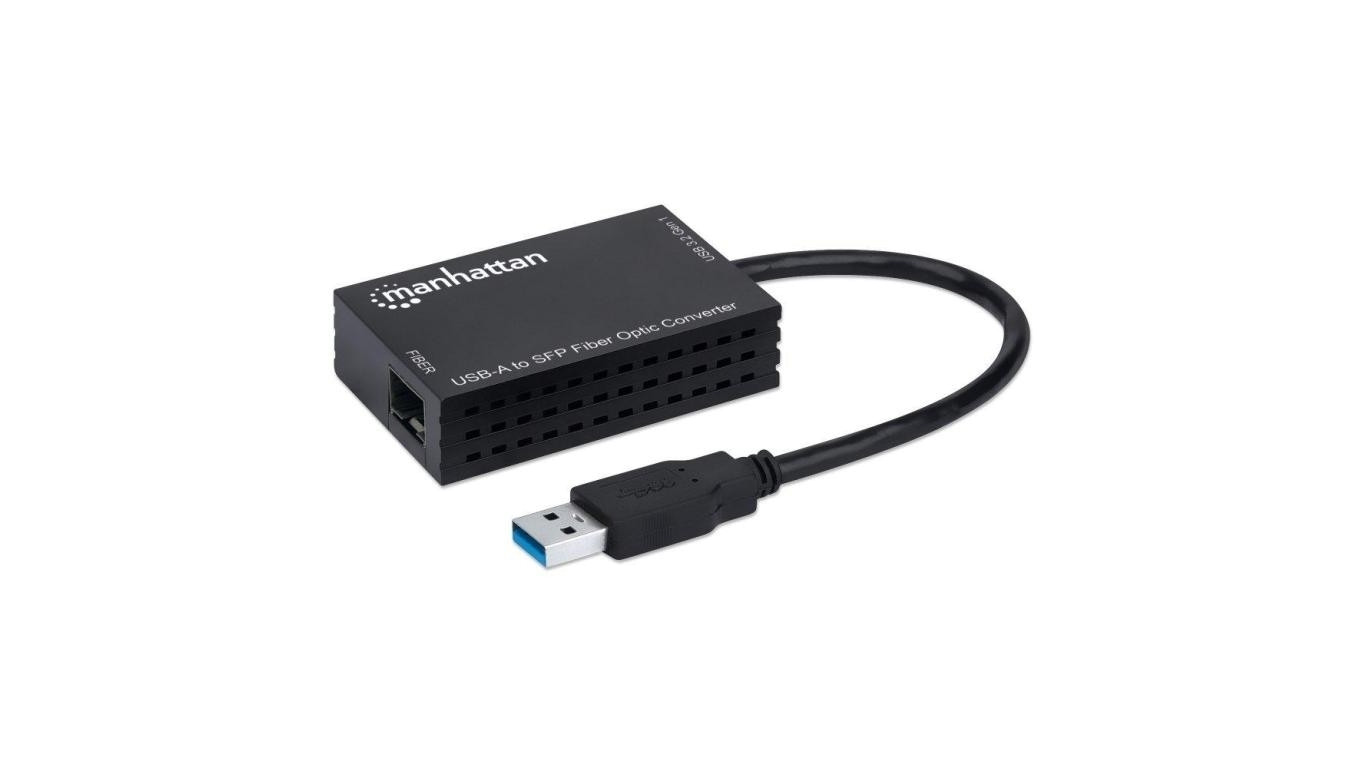 Adapter USB-A 3.2 na slot SFP dla modułu optycznego