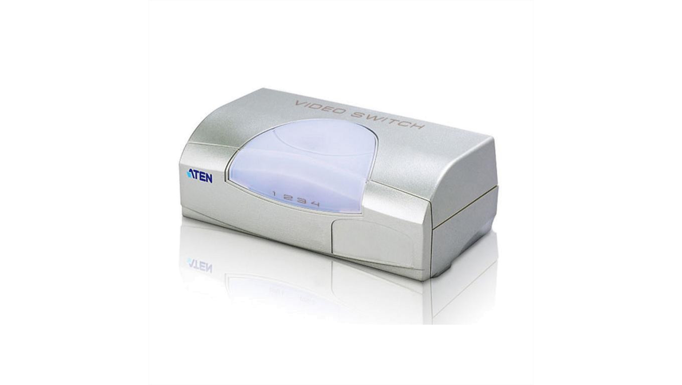 Przełącznik wideo ATEN VS491 VGA, 4-głosowy