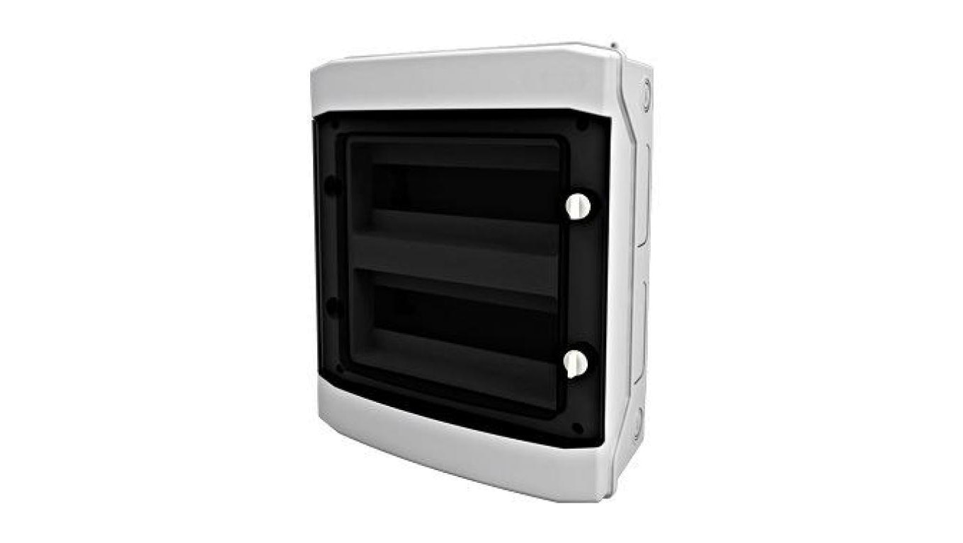 Obudowa natynkowa IP65, 2x12, drzwi transp., 400VAC/1500VDC