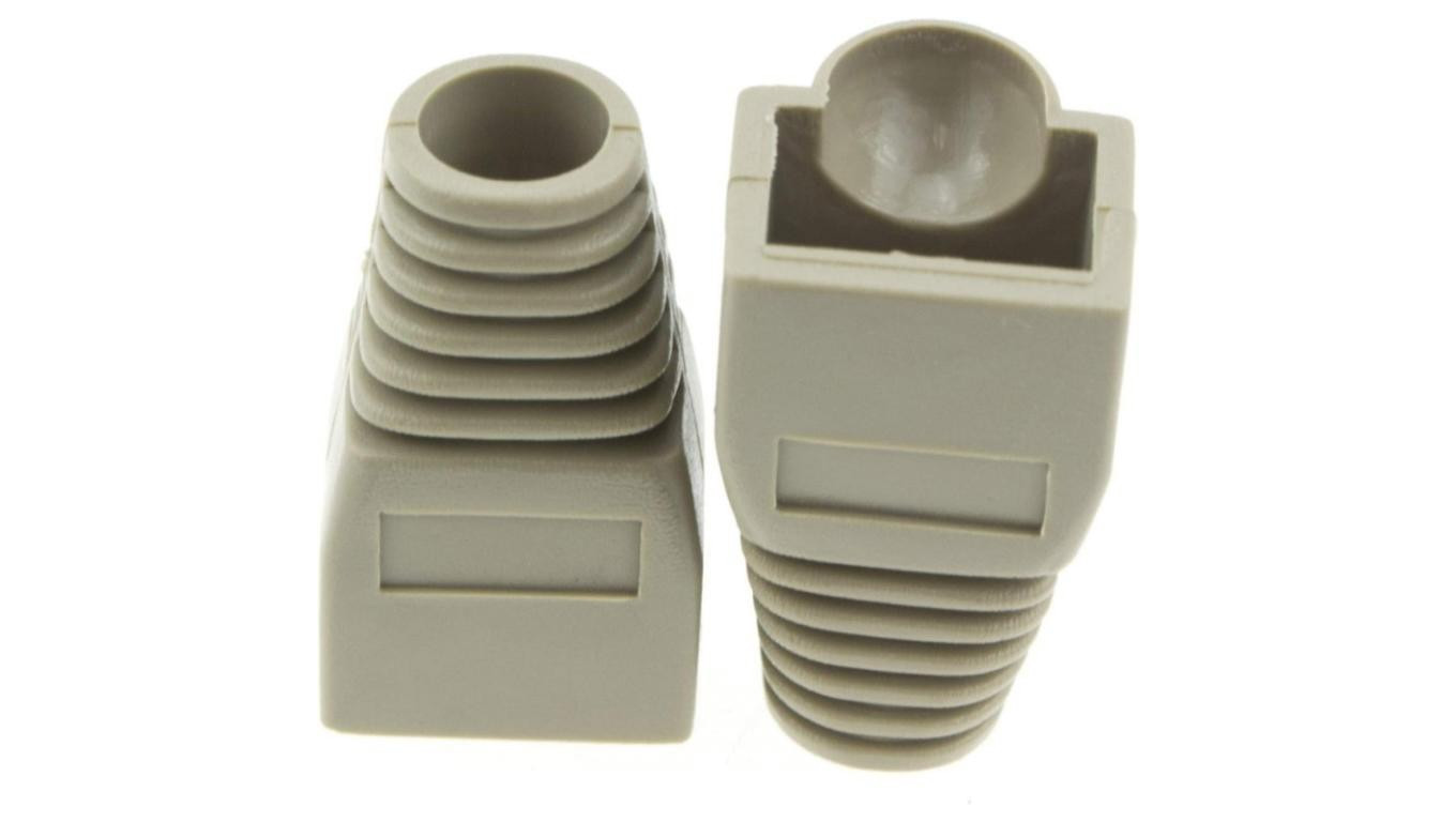 Osłonka wtyku RJ45 szara IWP-CBOOT-GRT /10szt./