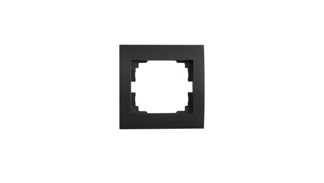 Kanlux Mowion LOGI 02-1460-042 czarny mat, ramka pojedyńcza