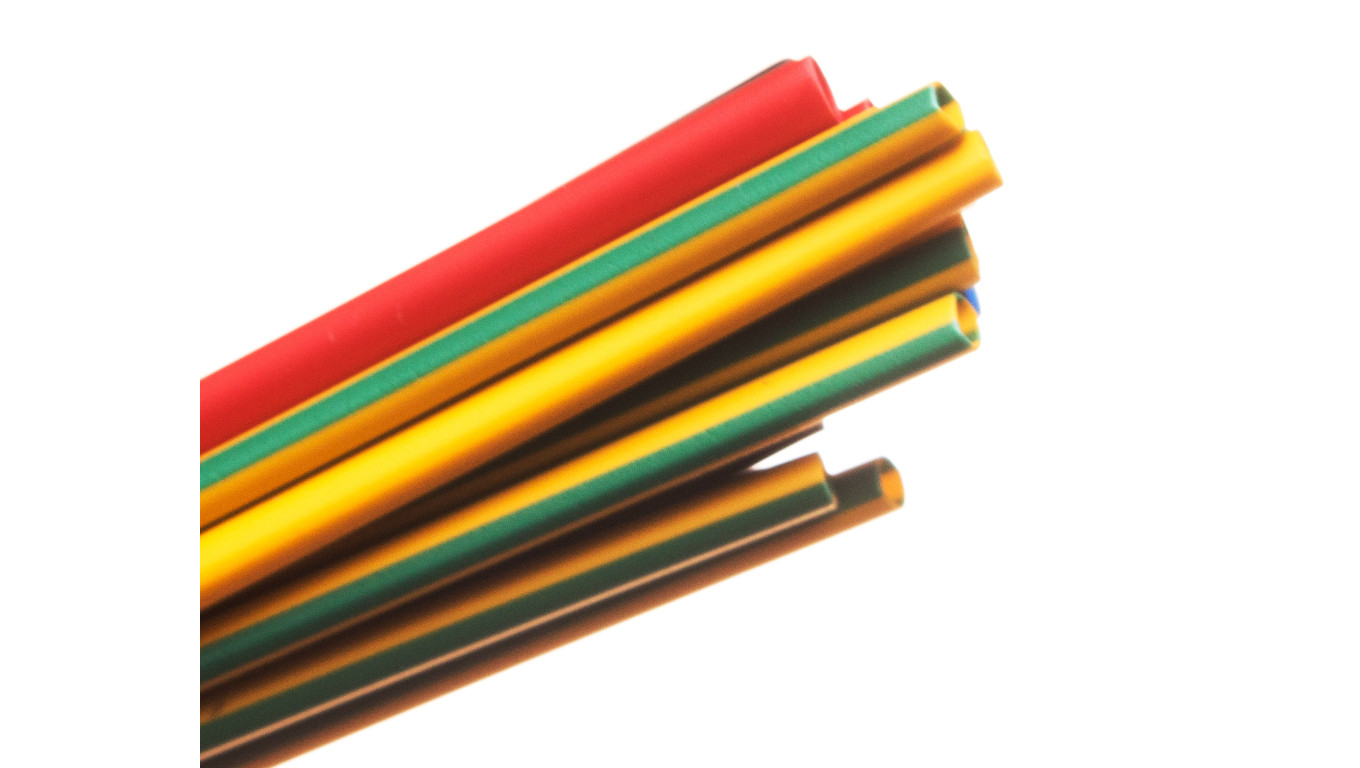 Rura termokurczliwa cienkościenna, odcinki 1m (100 szt.), CR 1,6/0,8 MIX, 427613