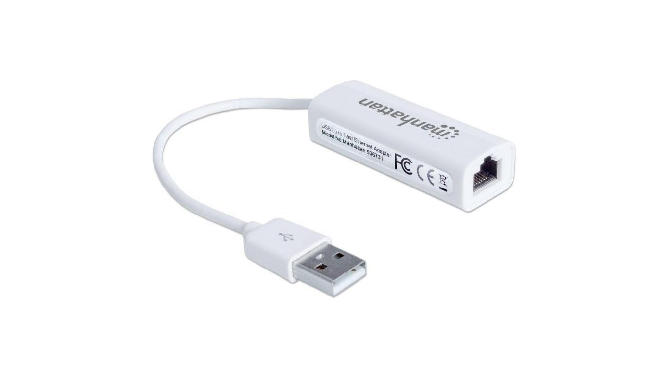 Karta Sieciowa Adapter USB-A 2.0 na Fast Ethernet RJ45