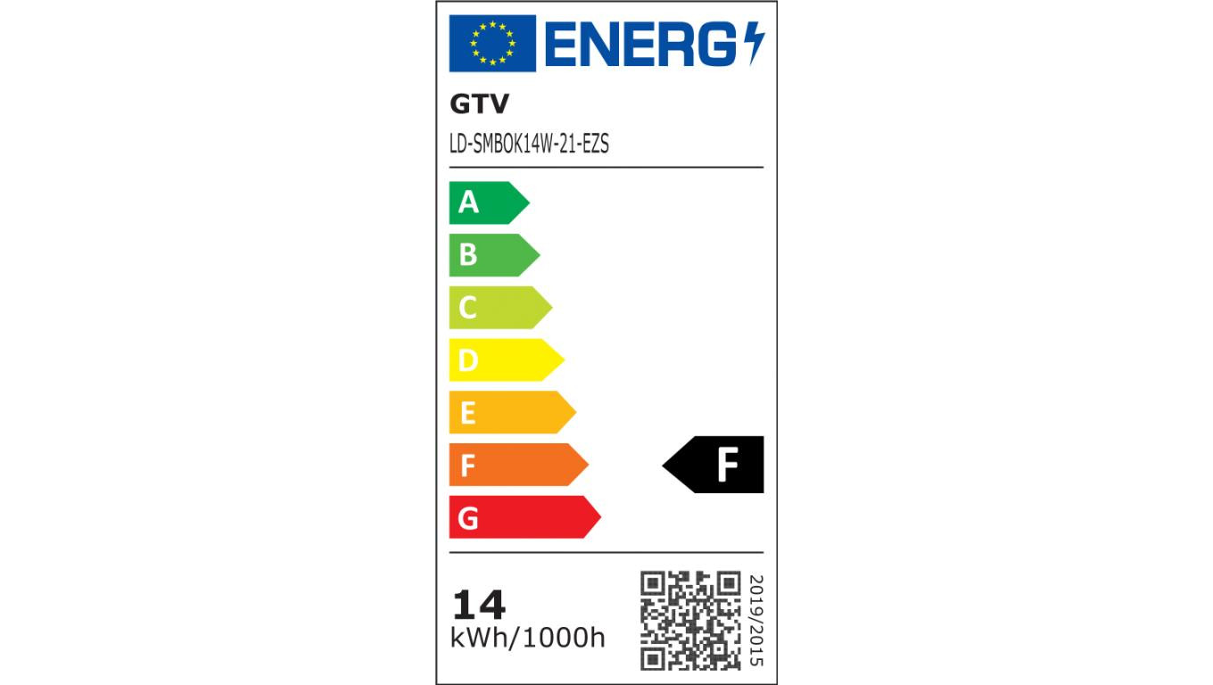 Oprawa LED SAMBA, 14W, 1100lm, IP40, 120, 4000K, okrągła,2w1 LD-SMBOK14W-21
