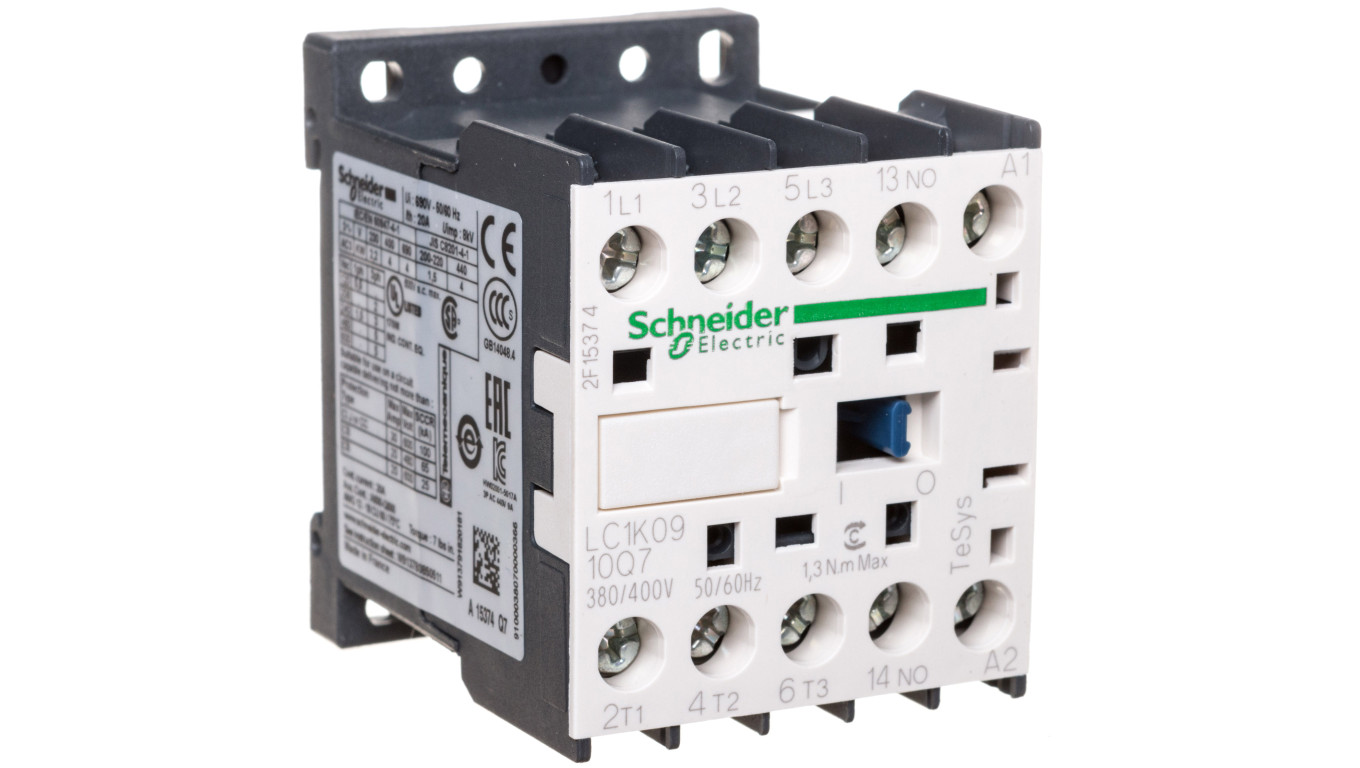 Stycznik mocy 9A 3P 400V AC 1Z 0R LC1K0910Q7