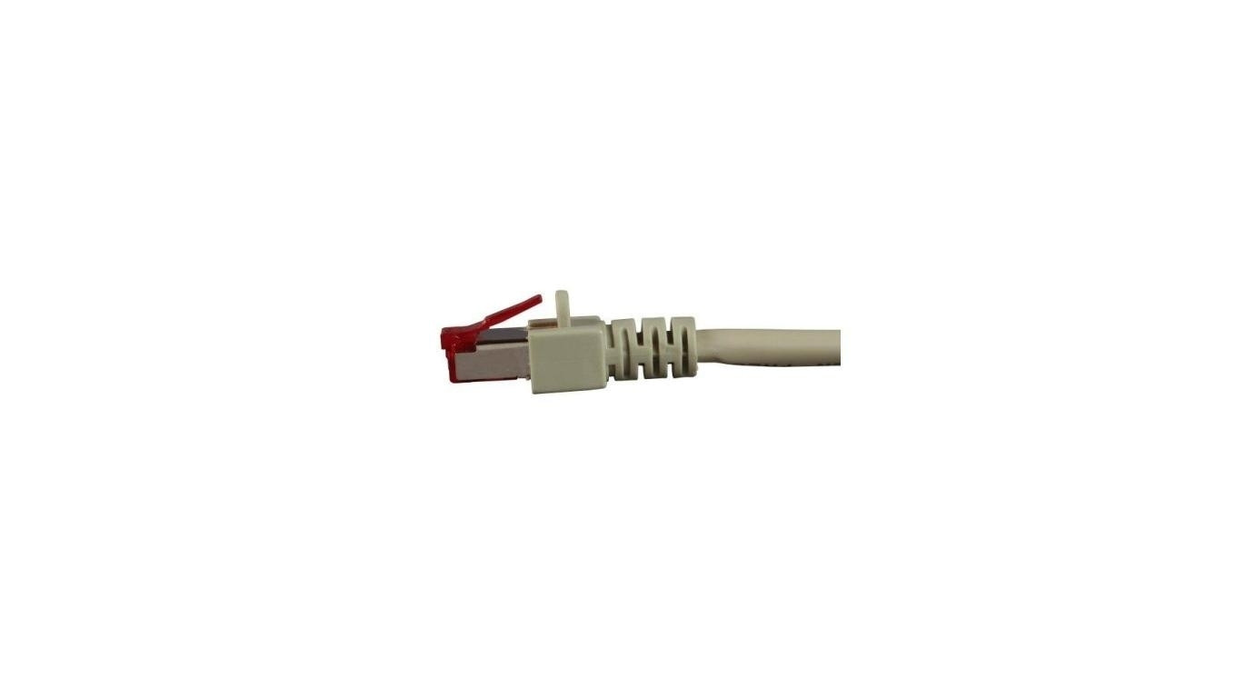 Patchcord SFTP 0,5m Cat.6 LSZH szary