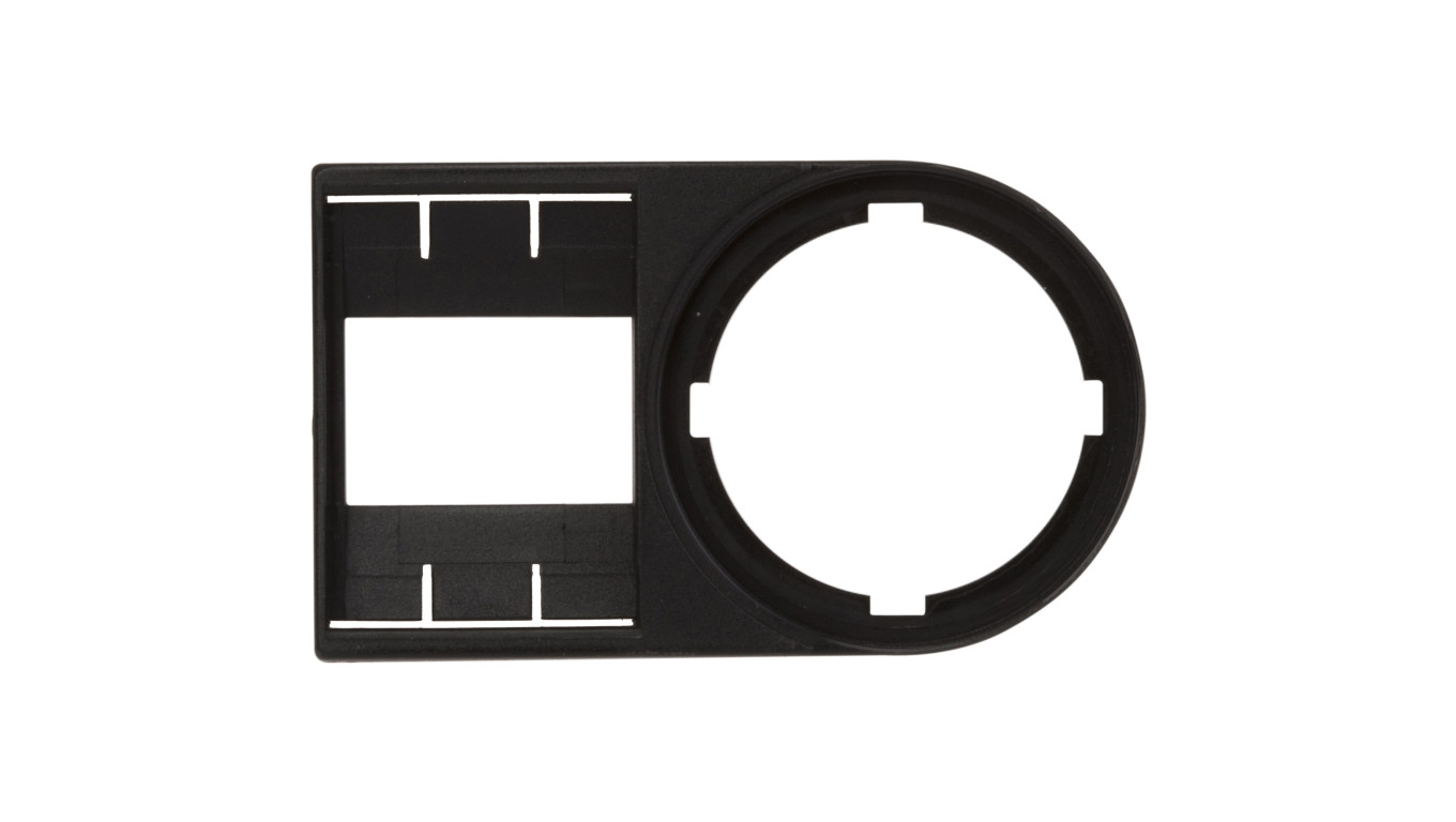 Tabliczka opisowa 50x30mm czarna prostokątna bez etykiety M22S-ST-X 216392/opak.=25szt./