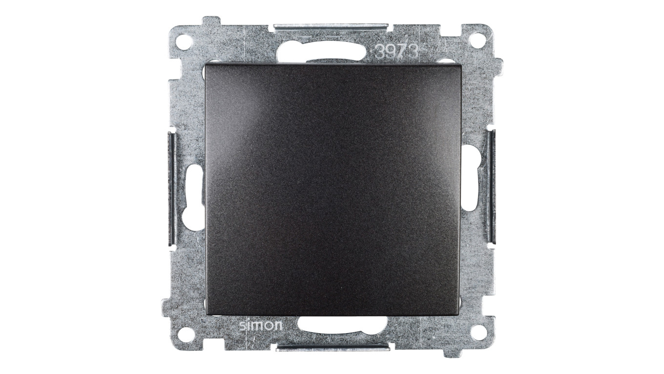Simon 54 Łącznik jednobiegunowy antracyt DW1A.01/48