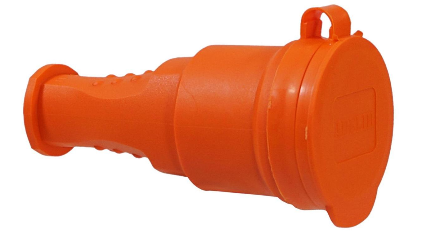 Gniazdo przenośne gumowe 16A 230V IP44 AEI602279-O