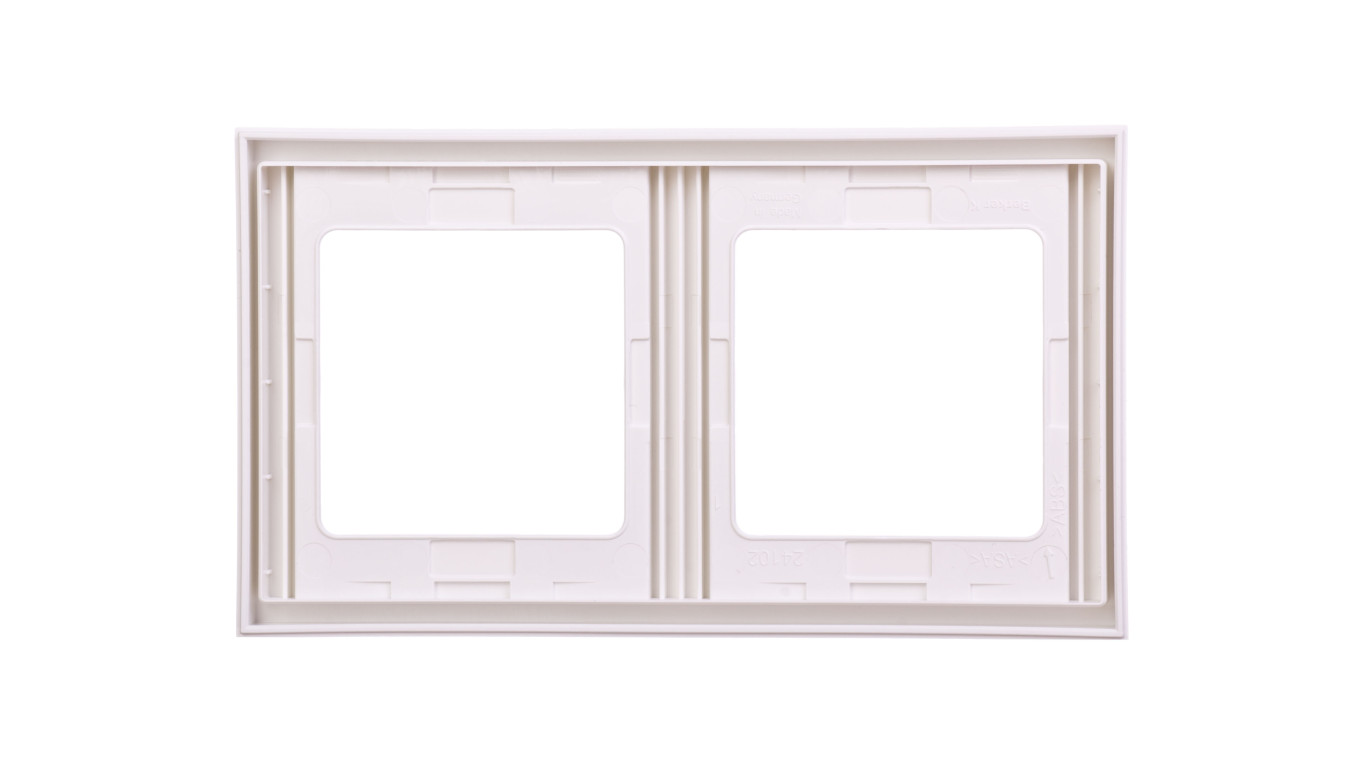 Berker K.1 Ramka podwójna pionowa śnieżnobiała13237009