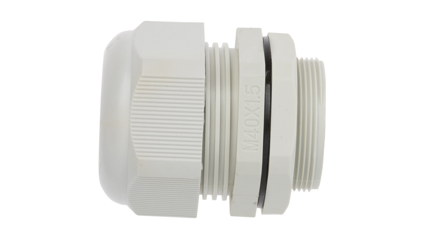 Dławnica kablowa poliamidowa M40 IP68 DP-EN 40 HM szara E03DK-01040100601