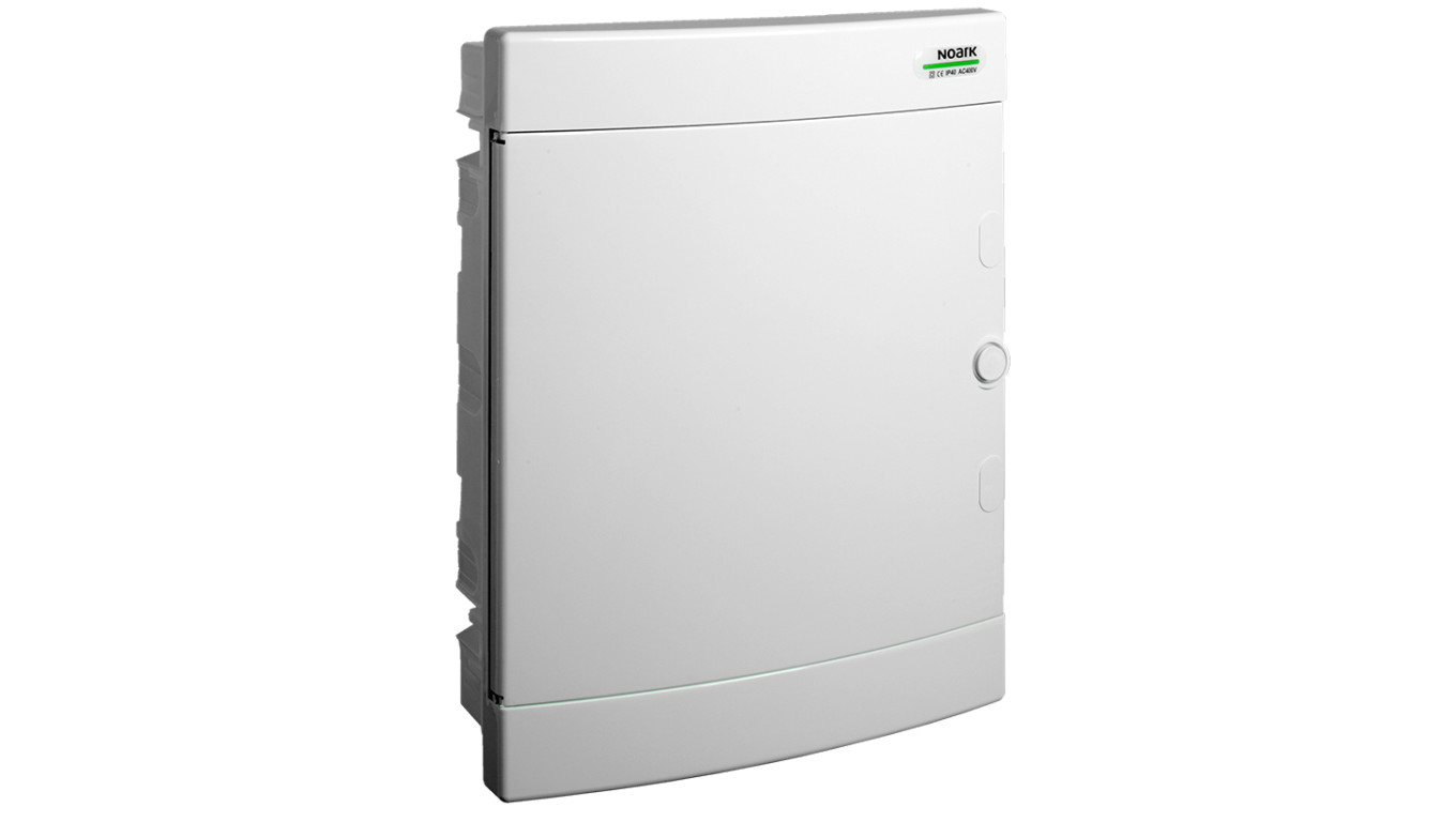 Obudowa instalacyjna PNF skrzynka do ścian pustych 2x12 modułów 282x351x99mm plastikowa biała IP40 NOARK