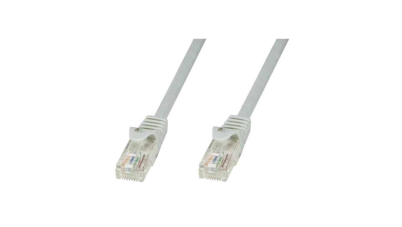 Patch cord Cat5e UTP 2m szary CCA