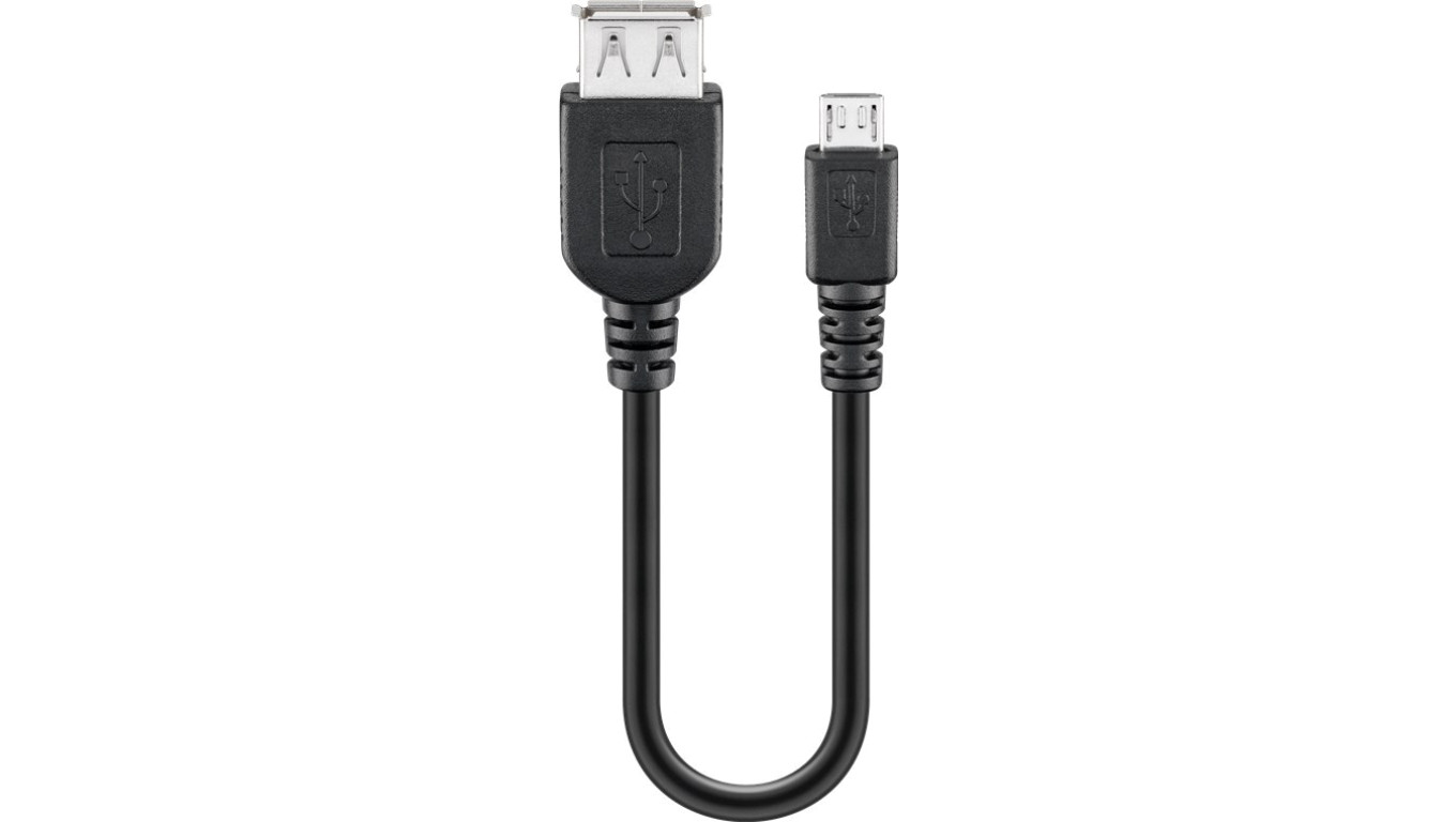 Adapter USB 2.0 Hi-Speed 0,2 m - Połączenie typu Gniazdo USB 2.0 (typ A)