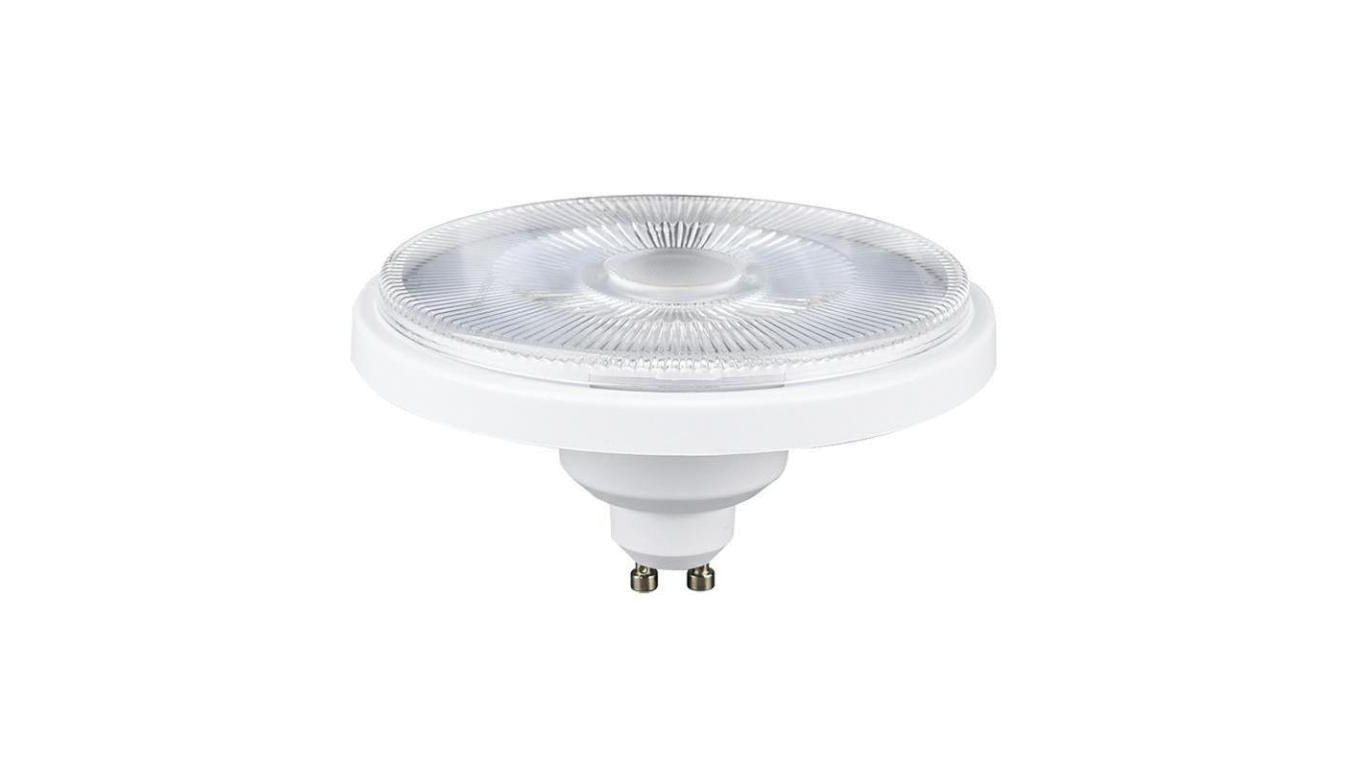 Żarówka SPACE ES111 LED 12W W/NW gu10 30 stopni 1200lm 230V AR111 neutralna biała obudowa biała (bez otworów)