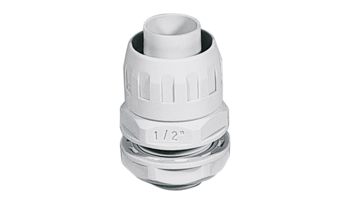 Dławnica kablowa szara do rur karbowanych PG 36 ECGX35-36