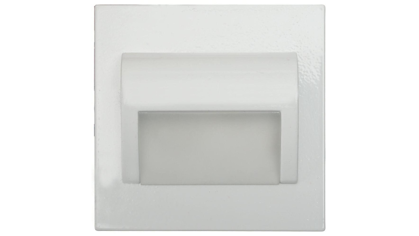Oprawa Beryl biała 1,5W 12V DC zimna 9 led smd 3014 kwadrat do puszki fi 60