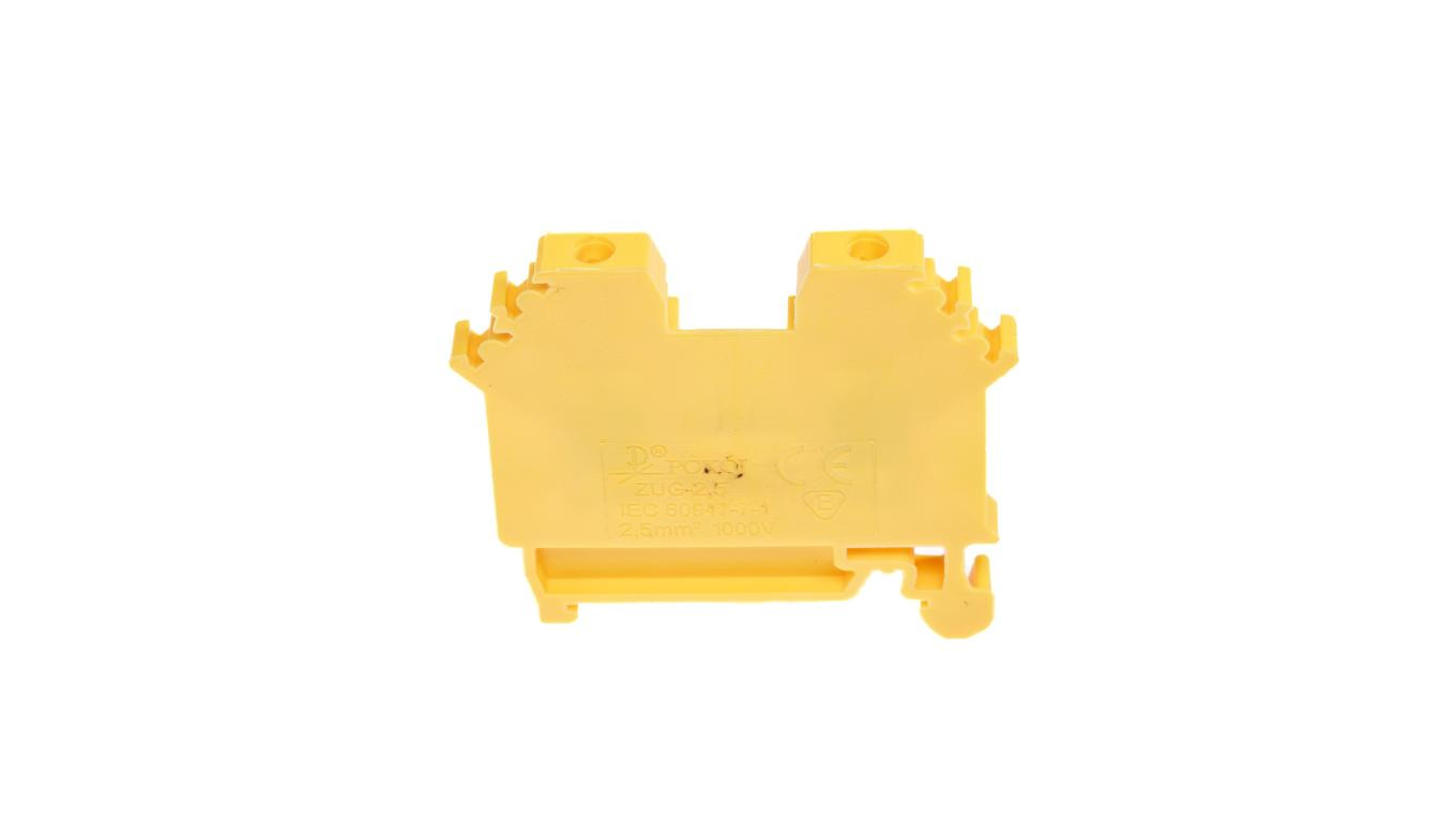 Złączka szynowa 0,5-2,5 mm2 żółta ZUG-2,5 A11-A131