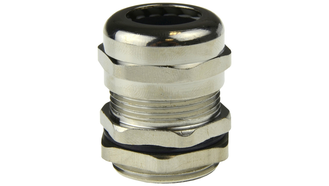 Dławnica metalowa M12x1,5 IP68 z nakrętką NEKU /woreczek 10szt./