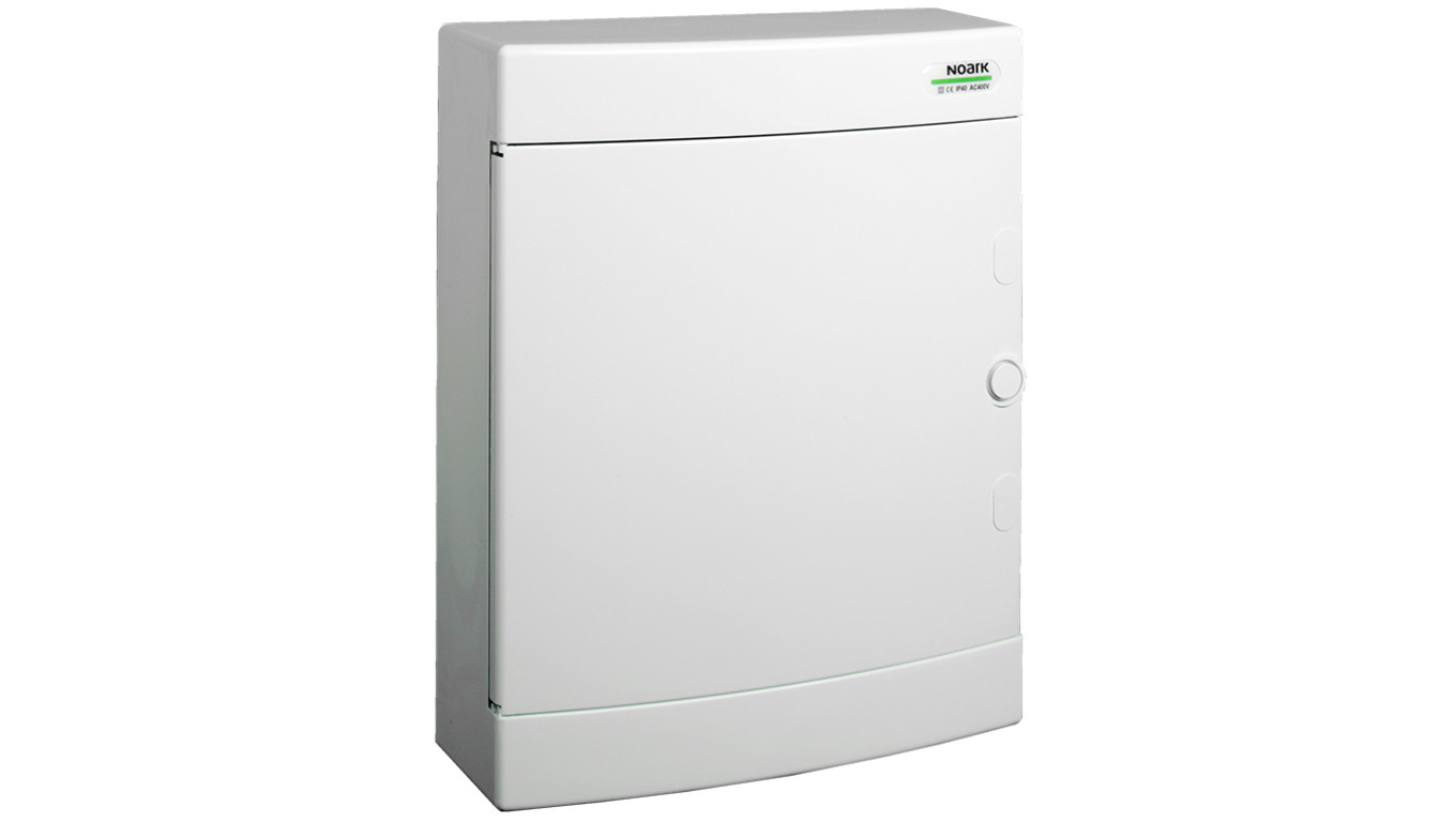 Obudowa instalacyjna PNS skrzynka natynkowa 2x12 modułów 287x361x112mm plastikowa biała IP40 NOARK