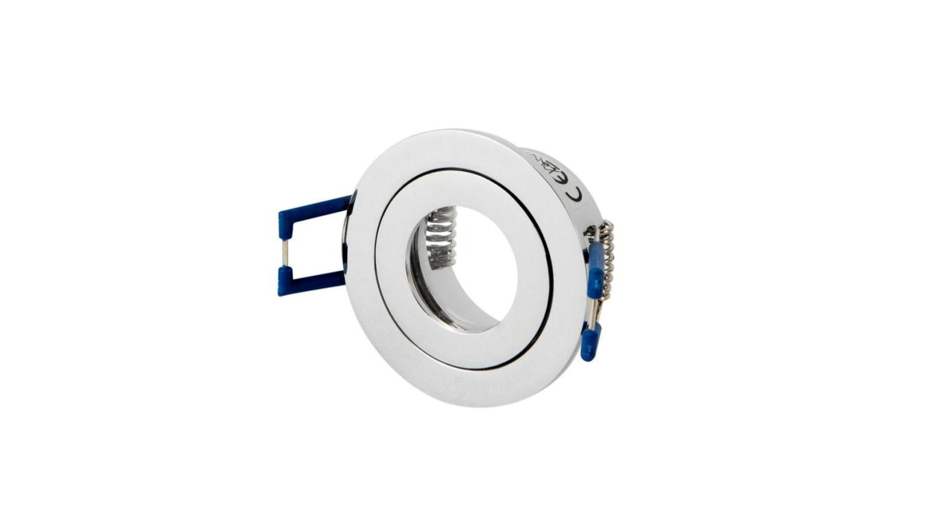 LED line Oprawa sufitowa wodoodporna MR11 okrągła chrom