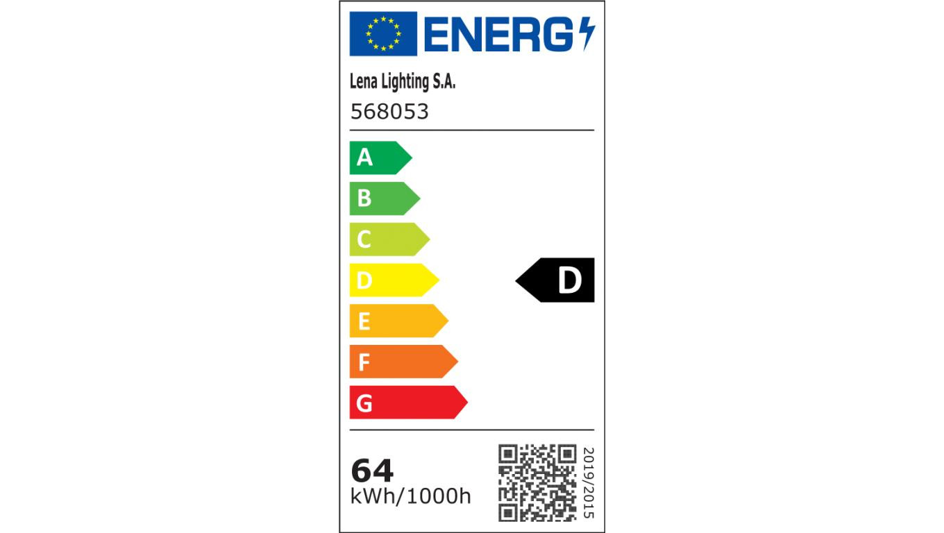 Oprawa uliczna CORONA 2 LED BASIC 66W 8400lm 857 IP66 I kl. PRZEWÓD 0,2m SP10kV 568053, 5 LAT GWARANCJI