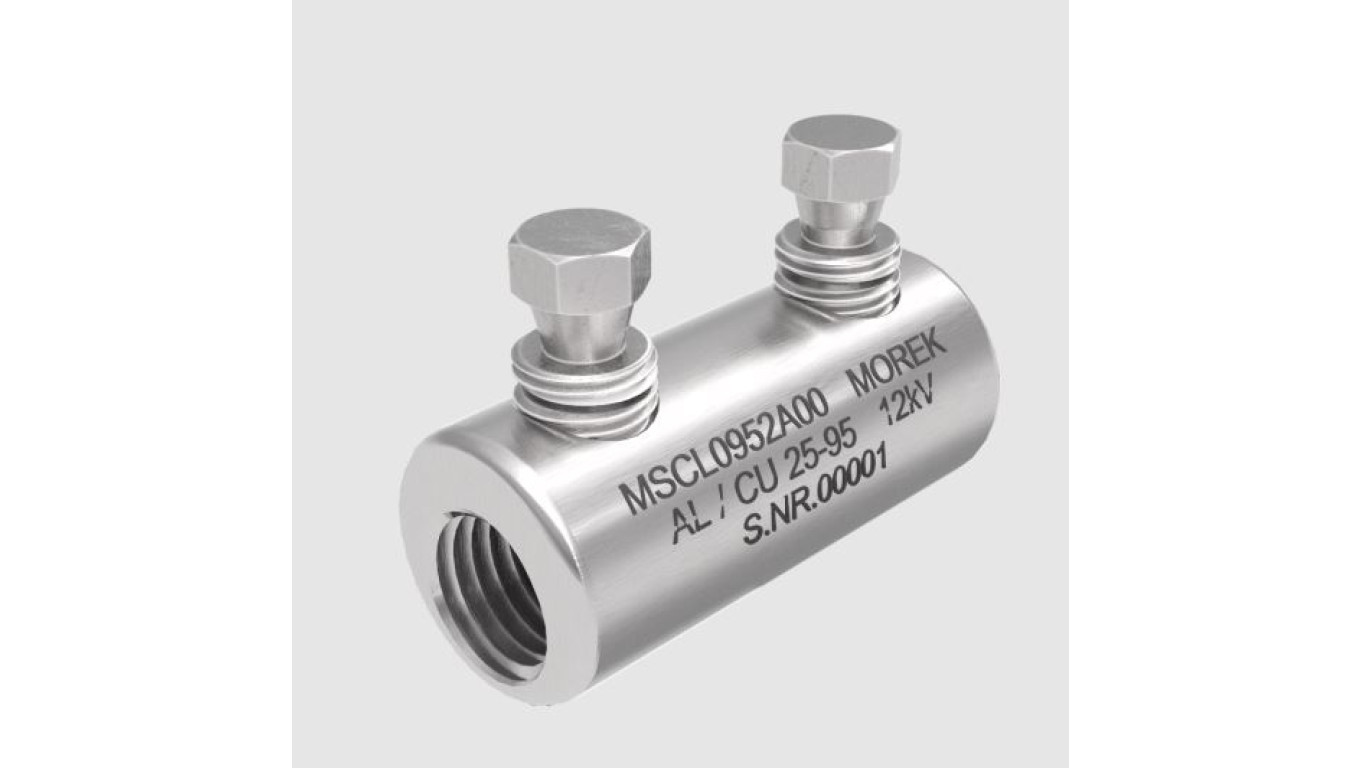 Złączka śrubowa MSCL95 Al/Cu 25-95mm² 12kV 2xśruba aluminiowa zrywalna MSCL0952A00